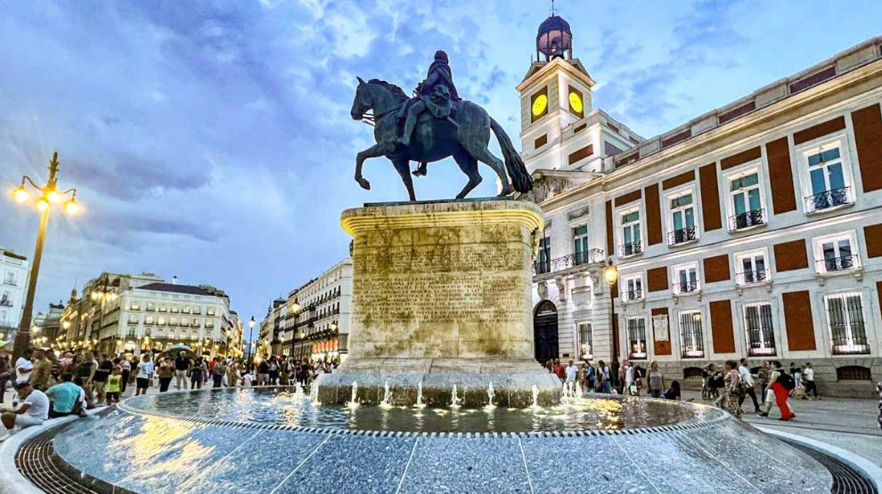 Puerta del Sol, Madrid, Madrid, Spain